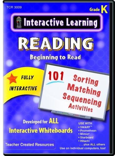Interactive Learning: Beginning to Read: Grade K (9781420630091) by Teacher Created Resources