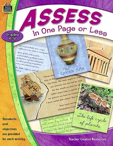 Stock image for Assess in One Page or Less for sale by Better World Books
