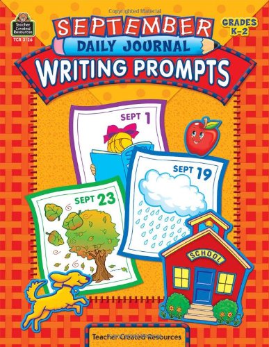 9781420631265: September Daily Journal Writing Prompts: Grade Pk