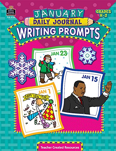 9781420631302: January Daily Journal Writing Prompts
