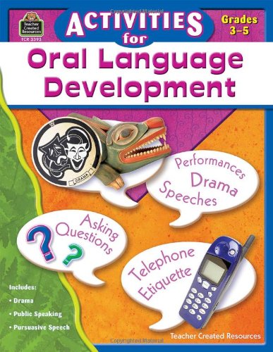 Beispielbild fr Activities For Oral Language Development: Grade 3-5 zum Verkauf von HPB-Diamond