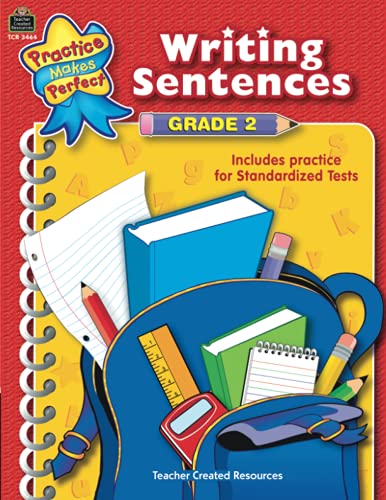 Stock image for Writing Sentences Grade 2 (Practice Makes Perfect) for sale by ZBK Books