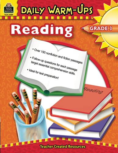 Beispielbild fr Daily Warm-Ups: Reading, Grade 3: Reading, Grade 3 zum Verkauf von WorldofBooks