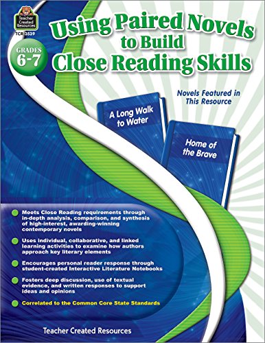 Stock image for Using Paired Novels to Build Close Reading Skills Grades 6-7 for sale by GF Books, Inc.
