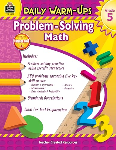 Daily Warm-Ups: Problem Solving Math Grade 5: Problem Solving Math Grade 5 (Daily Warm-Ups: Word Problems) (9781420635799) by Teacher Created Resources Staff, Robert W