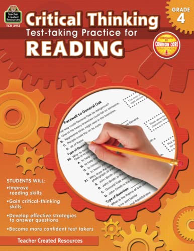 Stock image for TCR - Critical Thinking: Test-taking, Grade 4 for sale by Blue Vase Books