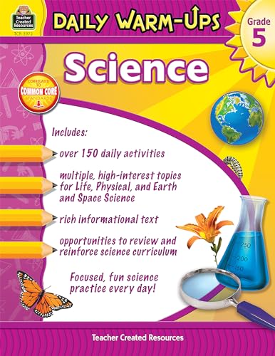 Stock image for Daily Warm-Ups: Science Grade 5: Science Grade 5 for sale by KuleliBooks