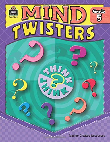 Beispielbild fr Mind Twisters, Grade 5 zum Verkauf von Better World Books