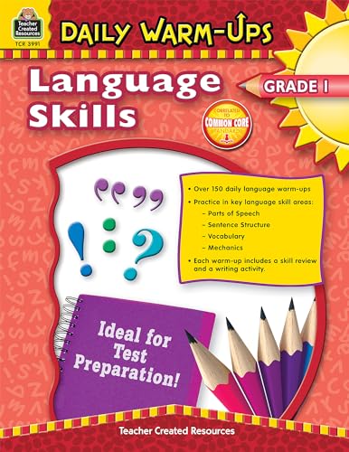 Imagen de archivo de Daily Warm-Ups: Language Skills Grade 1: Language Skills Grade 1 a la venta por SecondSale