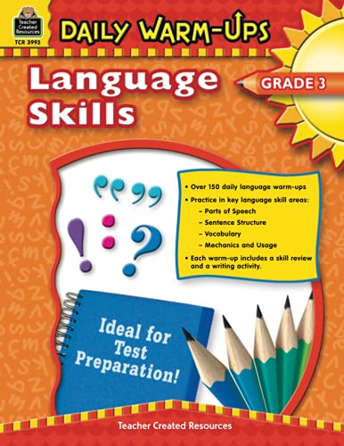 Beispielbild fr Daily Warm-Ups: Language Skills Grade 3: Language Skills Grade 3 zum Verkauf von ZBK Books