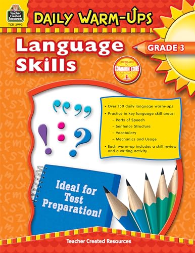 Stock image for Daily Warm-Ups: Language Skills Grade 3: Language Skills Grade 3 for sale by ZBK Books