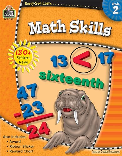 Ready-Set-Learn: Math Skills, Grade 2 from Teacher Created Resources (9781420659214) by Teacher Created Resources Staff