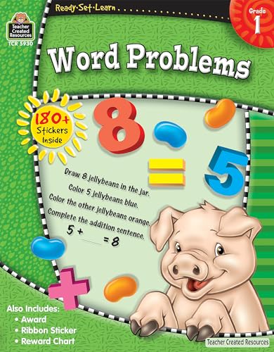 9781420659306: Word Problems Grade 1 (Ready Set Learn)