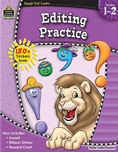 Editing Practice, Grades 1-2 (Ready Set Learn) (9781420659320) by Teacher Created Resources