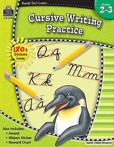 Imagen de archivo de Cursive Writing Practice Ready, Set, Learn Series a la venta por PBShop.store US