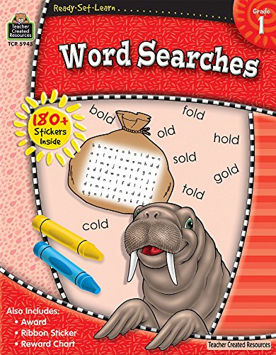 Stock image for ReadySetLearn: Word Searches, Grade 1 from Teacher Created Resources for sale by Reliant Bookstore