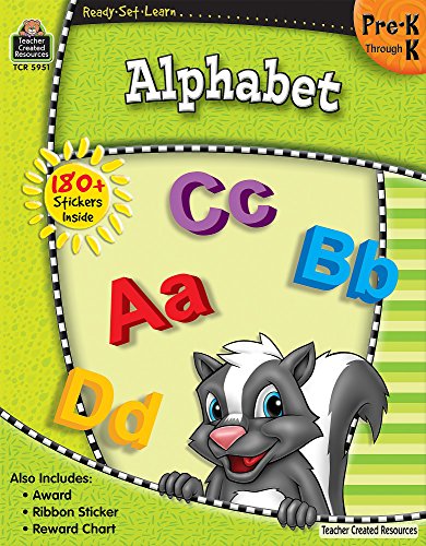 Beispielbild fr Ready-Set-Learn: Alphabet PreK-K zum Verkauf von Better World Books