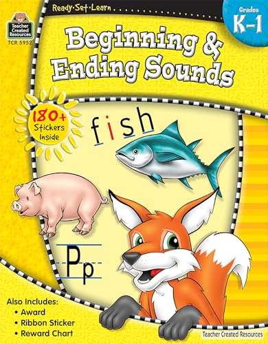 Stock image for "ReadySetLearn: Beginning and Ending Sounds, Grades K1 from Teacher C for sale by Hawking Books