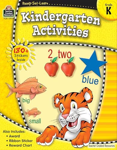 Stock image for ReadySetLearn: Kindergarten Activities from Teacher Created Resources for sale by Once Upon A Time Books