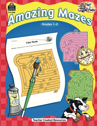 Stock image for Start to Finish: Amazing Mazes Grd 1-2: Amazing Mazes Grd 1-2 for sale by SecondSale
