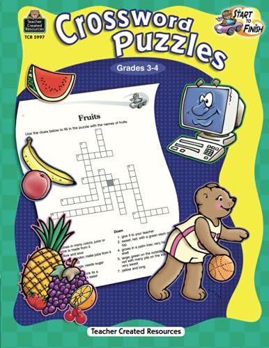 Stock image for Start to Finish: Crossword Puzzles, Grades 3-4 for sale by SecondSale