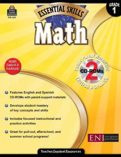 Essential Skills Math Grade 1 (9781420662115) by Evans Newton Incorporated