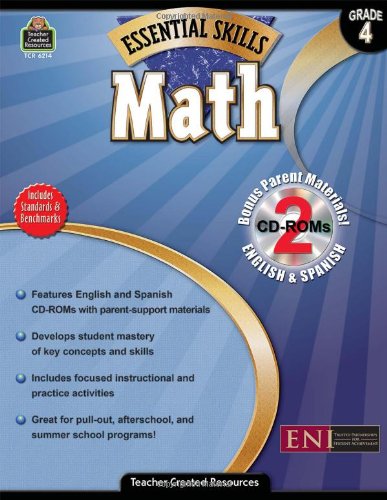 Essential Skills Math! Grade 4 (9781420662146) by Teacher Created Resources