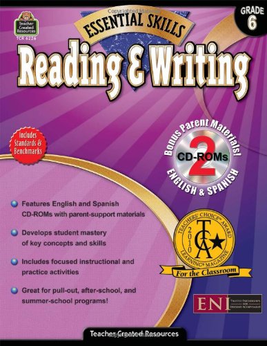 Essential Skills Reading & Writing Grade 6 (9781420662269) by Evans Newton Incorporated