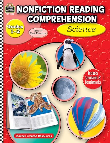 Stock image for Nonfiction Reading Comprehension: Science, Grades 1-2: Science, Grades 1-2 for sale by GF Books, Inc.