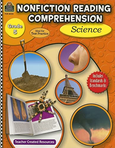 Beispielbild fr Nonfiction Reading Comprehension: Science, Grade 5: Science, Grade 5 zum Verkauf von WorldofBooks