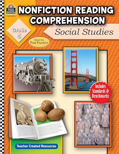 Stock image for Nonfiction Reading Comprehension: Social Studies, Grade 5 for sale by ThriftBooks-Atlanta