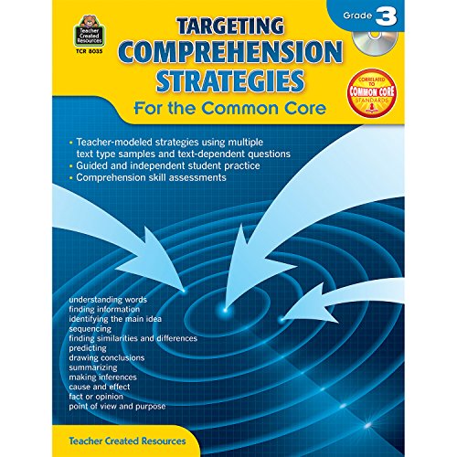 Beispielbild fr Targeting Comprehension Strategies for the Common Core: Grade 3 zum Verkauf von Buchpark