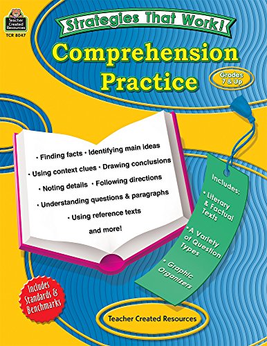 9781420680478: Strategies That Work!, Comprehension Practice, Grade 7