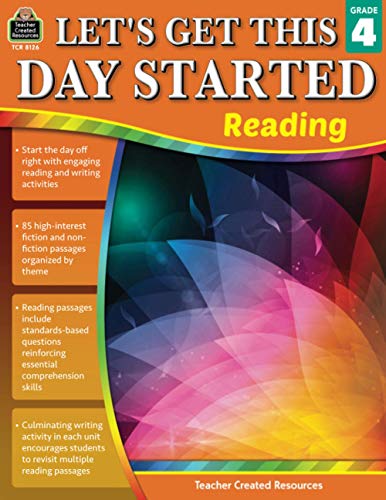 9781420681260: Let's Get This Day Started: Reading Grade 4