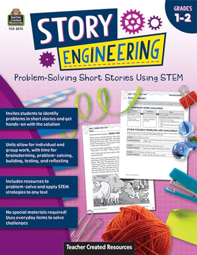 Stock image for Story Engineering: Problem-Solving Short Stories Using Stem (Gr. 1-2) for sale by GF Books, Inc.