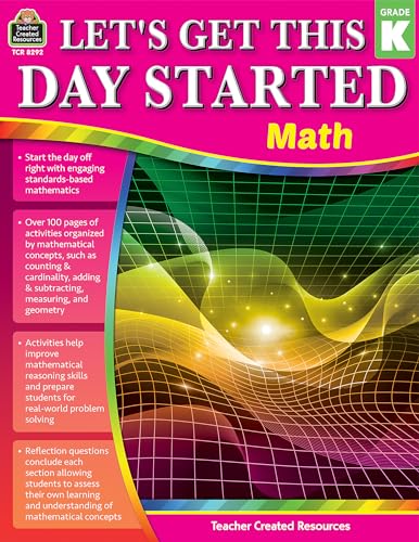 Beispielbild fr Let's Get This Day Started: Math (Gr. K) zum Verkauf von Revaluation Books