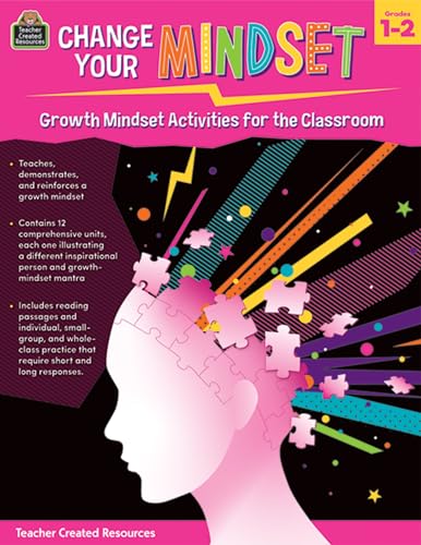 Beispielbild fr Change Your Mindset: Growth Mindset Activities for the Classroom (Gr. 1-2) zum Verkauf von ThriftBooks-Atlanta
