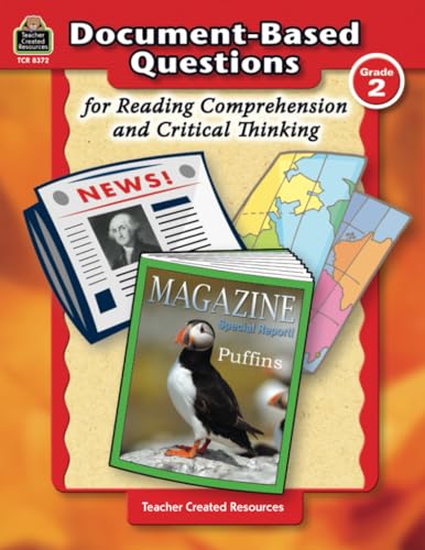9781420683721: Document-Based Questions for Reading Comprehension and Critical Thinking, Grade 2