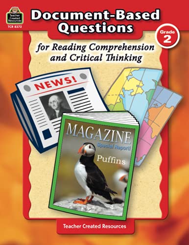 Stock image for Document-Based Questions for Reading Comprehension and Critical Thinking: Grade 2 for sale by -OnTimeBooks-