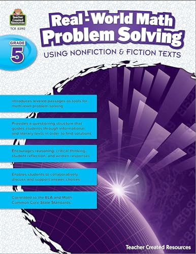 Stock image for Real-World Math Problem Solving Grade 5: Grade 5 for sale by HPB-Red