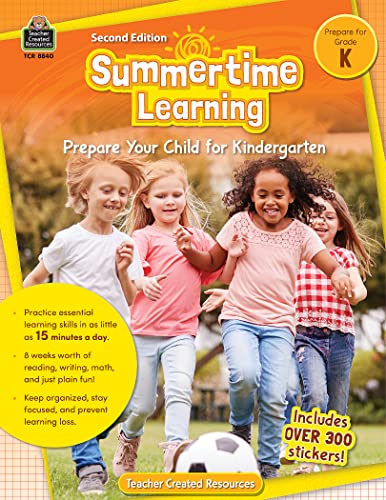 Beispielbild fr Summertime Learning: Prepare Your Child for Kindergarten zum Verkauf von Wonder Book