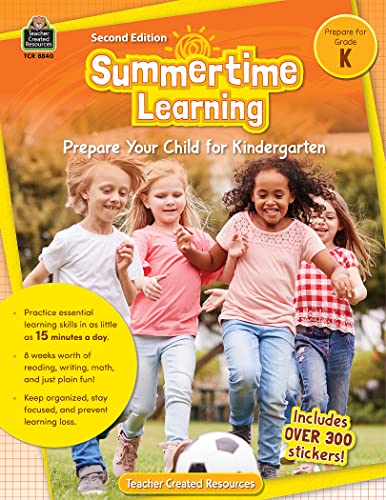 Stock image for Summertime Learning: Prepare Your Child for Kindergarten for sale by Wonder Book