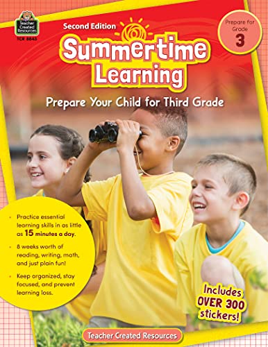 Summertime Learning, Second Edition (Prep. for Gr. 3) (9781420688436) by Teacher Created Resources