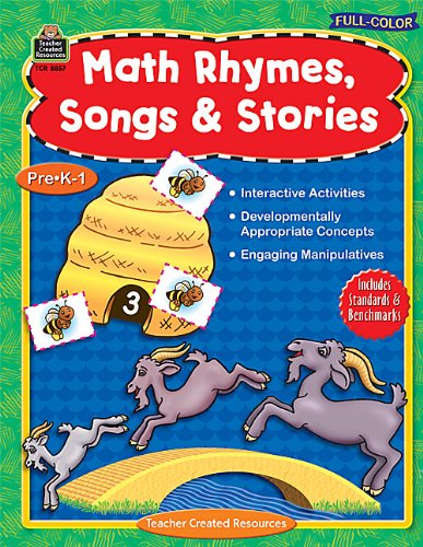 Stock image for Full-color Math Rhymes, Songs Stories, Preschool-grade 1 for sale by Goodwill Books