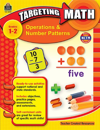 Stock image for Targeting Math: Operations & Number Patterns for sale by HPB-Red