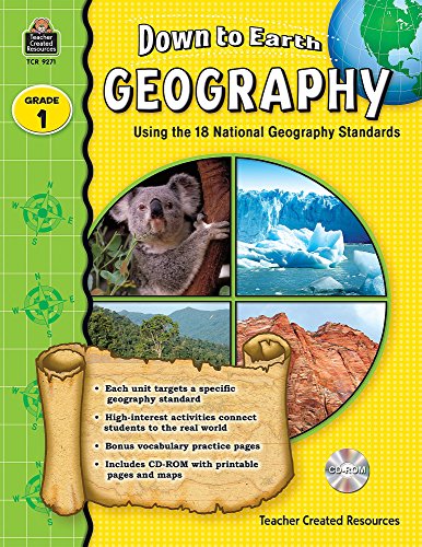 9781420692716: Down to Earth Geography, Grade 1
