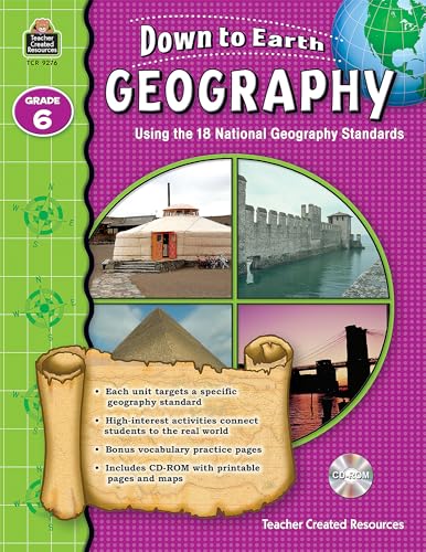 Stock image for Down to Earth Geography, Grade 6 for sale by SecondSale