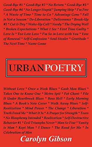 Stock image for Urban Poetry for sale by Lucky's Textbooks