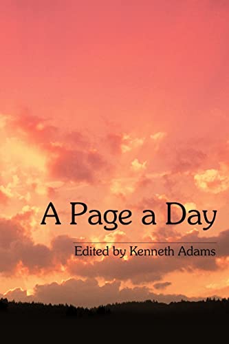 A Page a Day (9781420846492) by Adams, Kenneth