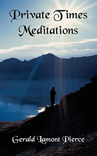 Stock image for Private Times Meditations for sale by Chiron Media